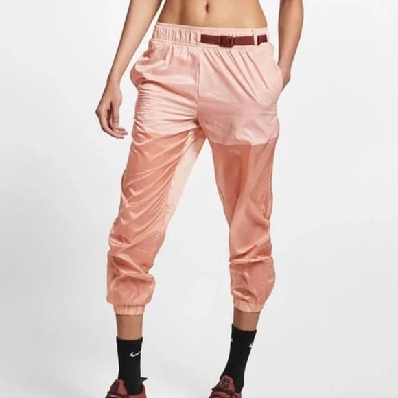 Blush Pink Women's Nike Sportswear Tech Trackpants/Joggers